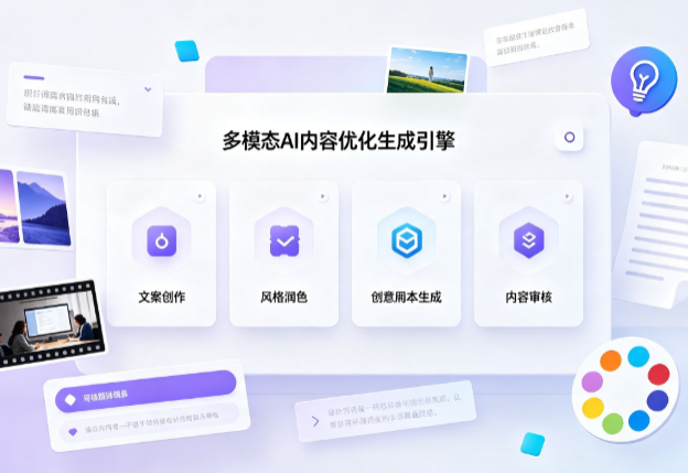南雄市AI智能内容优化创新 多模态生成技术丰富数字内容创作生态