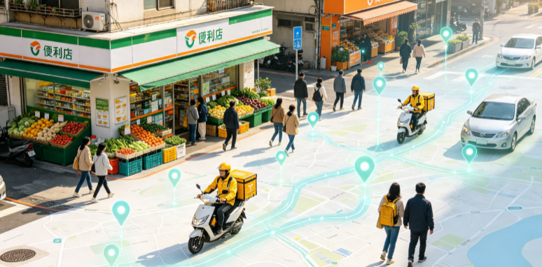 南雄市渗透衣食住行，GEO 地理空间技术重塑大众日常消费服务场景